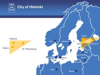 Oslo Stockholm Helsinki St. Petersburg Tallinn Riga Vilnius Warsaw Berlin Malmö Oslo Copenhagen Helsinki St. Petersburg Tallinn 