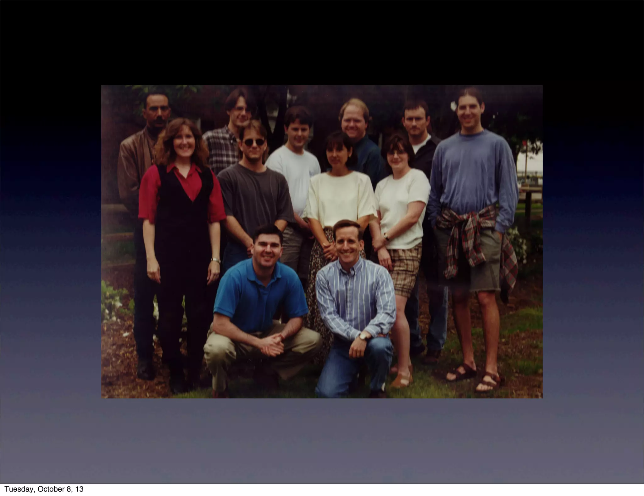 Tuesday, October 8, 13
 