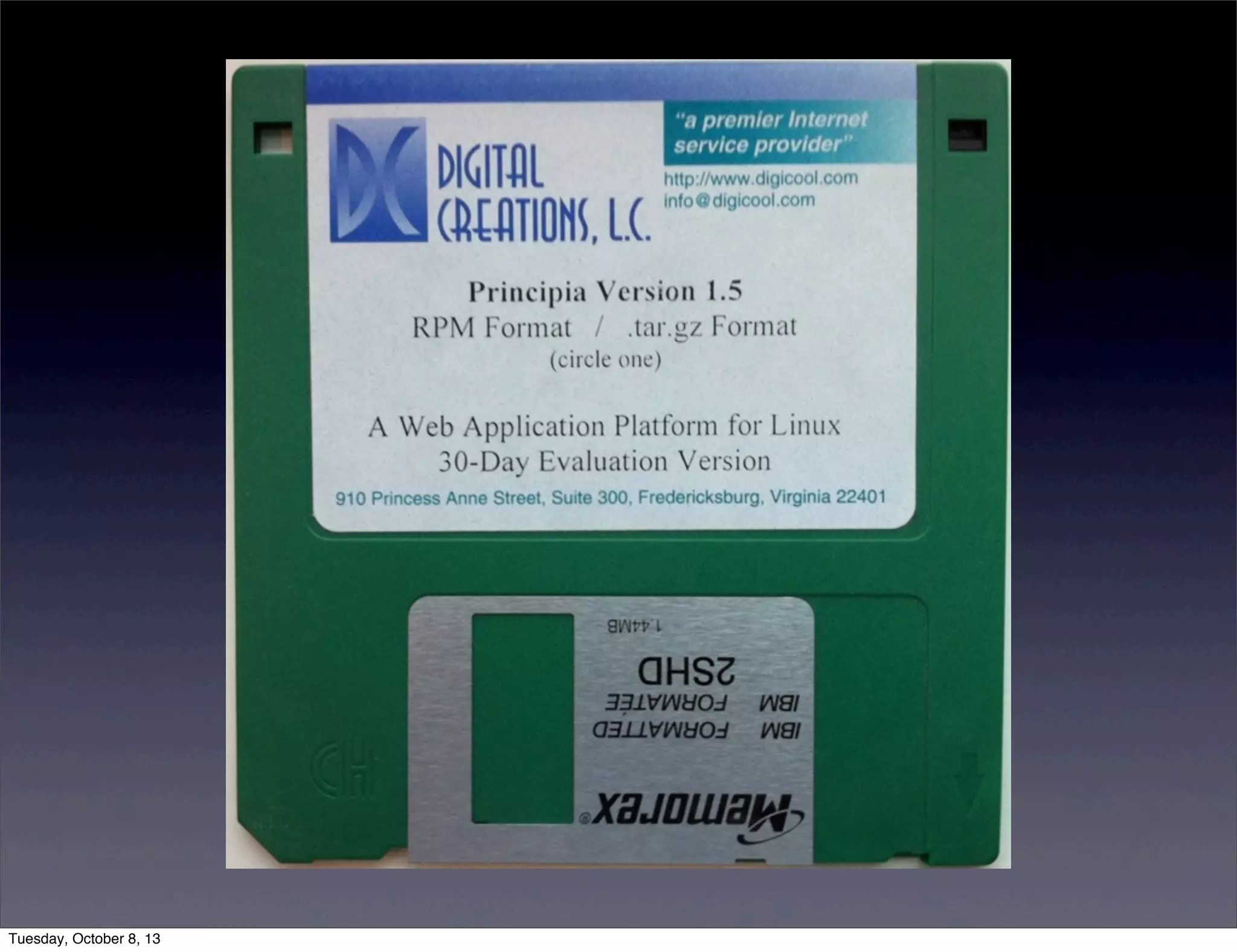 Tuesday, October 8, 13
 