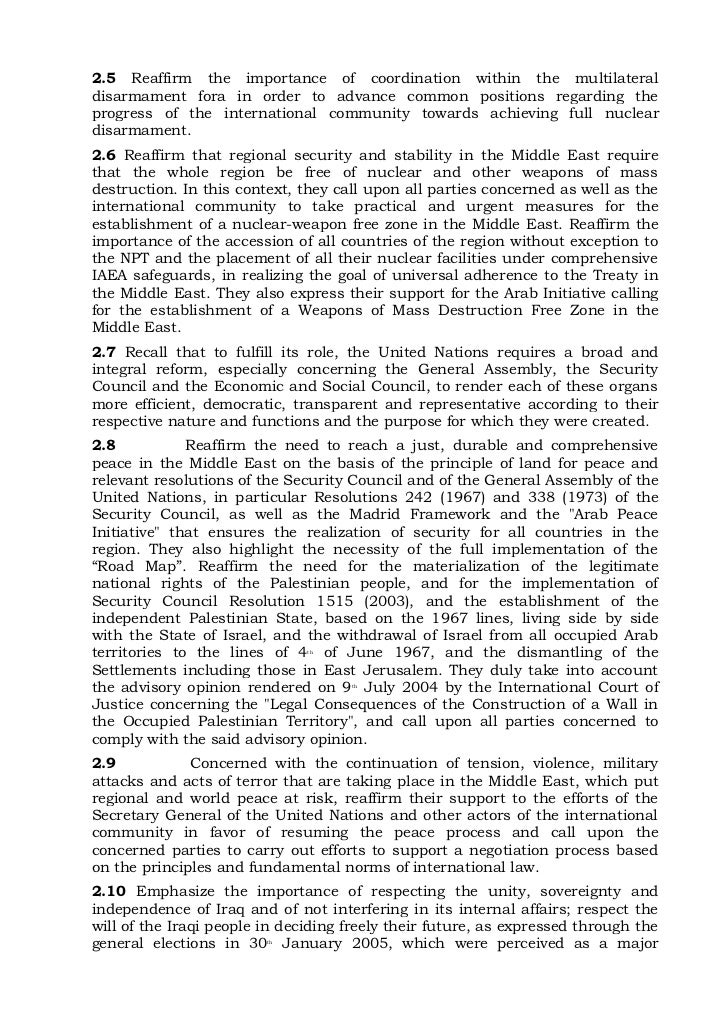 Brasilia declaration