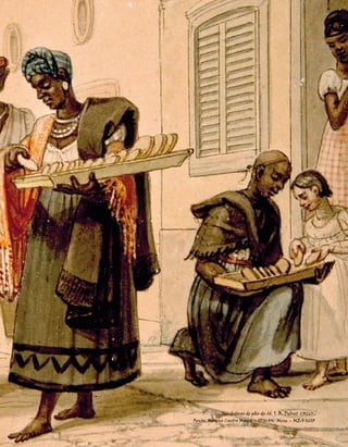 Vendedoras de pão-de-ló. J. B. Debret (1826).
                    Fonte: Museus Castro Maya – IPHAN/Minc – MEA 0203
Sabores do Brasil                                                               57
 