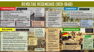 história do Brasil, I Império, regência e II Império | PDF