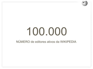 5 RANKING global da WIKIPEDIA entre as top websites 