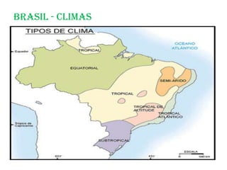 Brasil - Climas
 