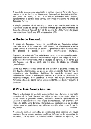 Brasil RepúBlica Iv