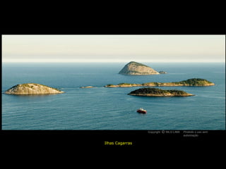 Ilhas Cagarras Copyright  NILO LIMA Proibido o uso sem autorização c O 