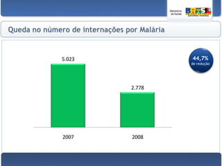 SAMU/192 IIIEntre 2003 e 2009, o número de centrais de regulação do SAMU/192 passou de 16 para 147;