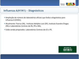 Mortalidade Infantil IIIEm 2009, o governo lançou o Pacto da Mortalidade infantil que prevê diminuir em 5% ao ano o número de mortes de crianças menores de um ano de idade na Amazônia Legal e no Nordeste.DengueAções de enfrentamento da dengue articuladas entre Ministério da Saúde, Estados e Municípios, líderes comunitários e parcerias com órgãos públicos e privados permitiram a redução de: 63% no número de óbitos