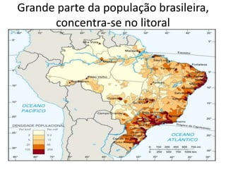 Brasil: Limites e fronteiras Principais definidores das fronteiras brasileirasRios 50%                         - Lagos 5%