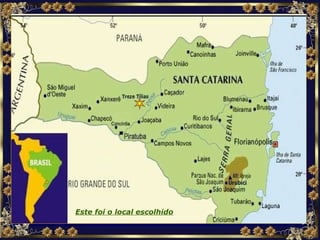 Localização Este foi o local escolhido 
