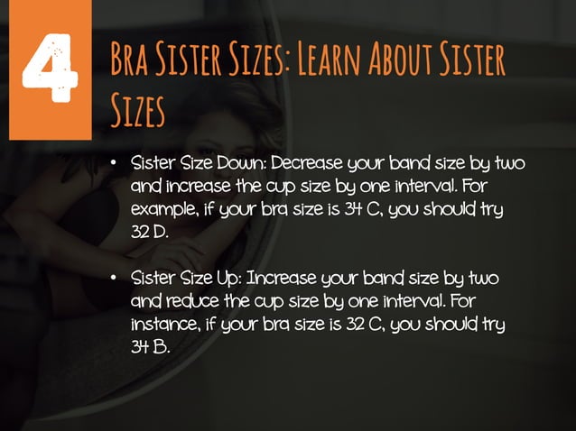 Bra Size Chart: How To Correctly Measure Your Breast Size | PPT