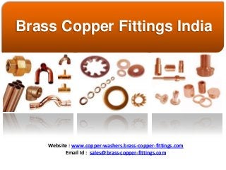 Brass Copper Fittings India




       Website : www.brass-copper-fittings.com
      Email Id : sales@brass-copper-fittings.com
 