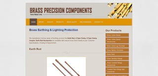 Brass earthing & lighting protection