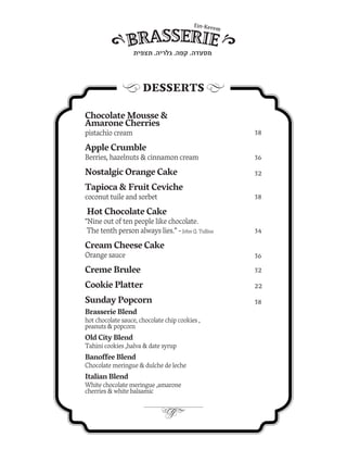 Brasserie dessert menu eng may12