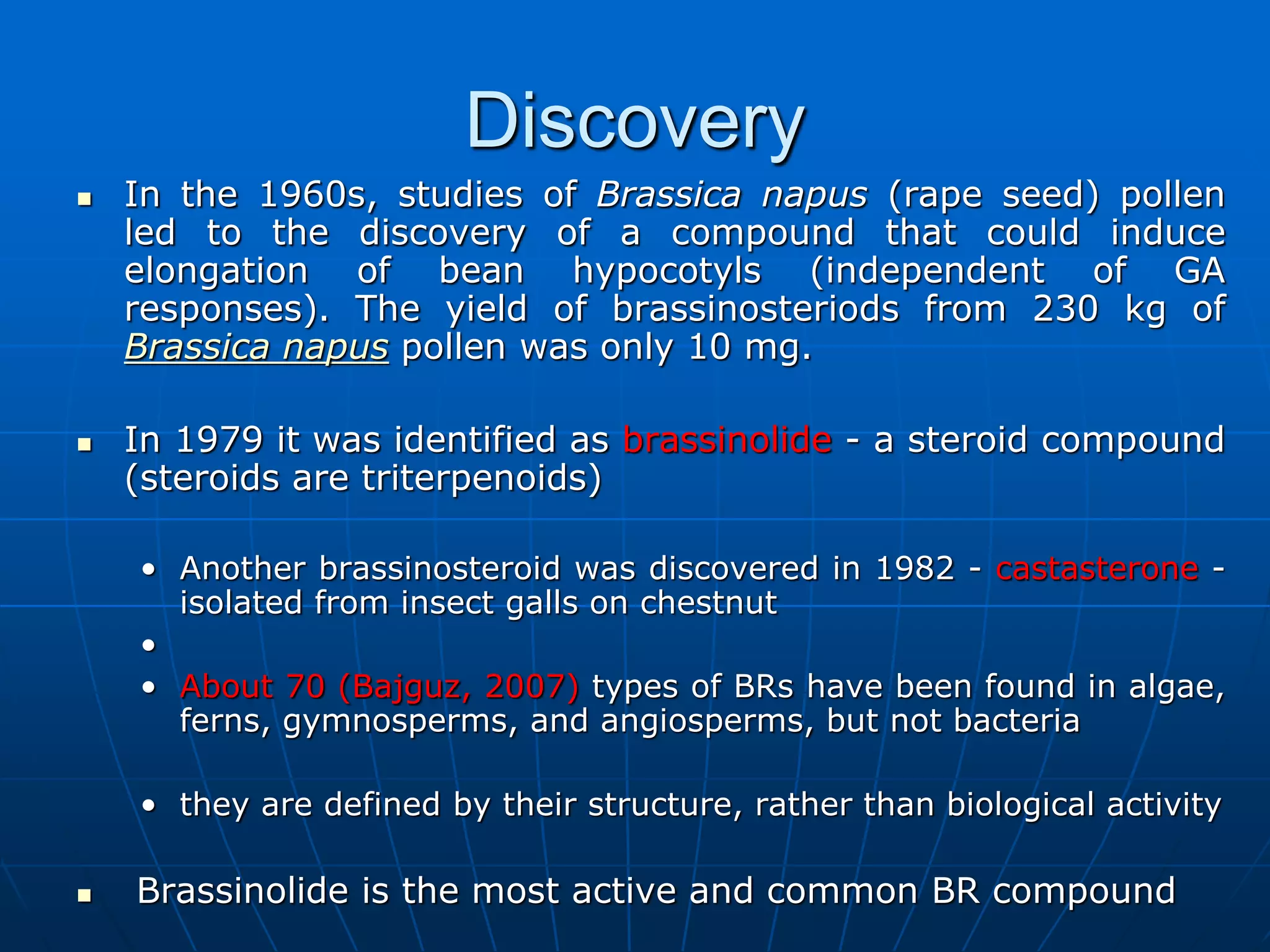 Brassinosteroids | PPTX