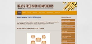 Brass inserts for cpvc fittings