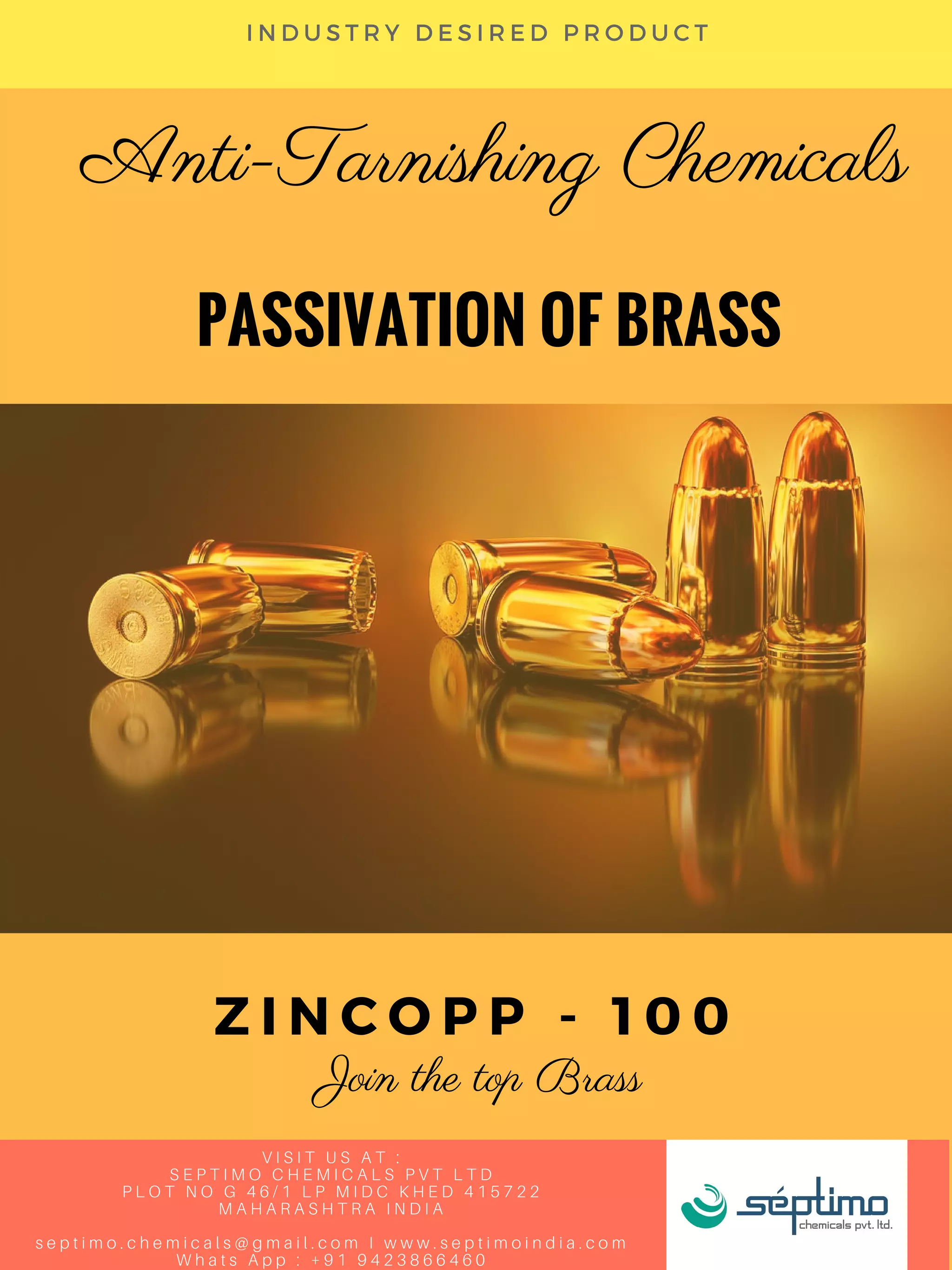 PASSIVATION OF BRASS AND ANTITARNISHING PDF