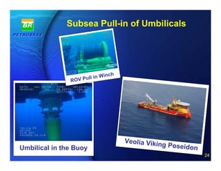 Subsea Pull-in of Umbilicals




                                 ch
                         l in Win
               R   OV Pul




                                         Veolia Vikin
Umbilical in the Buoy                                g Poseidon
                              24 of 20
                                                                  24
 