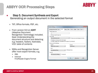 Bratislava WS - Fuchs - Abbyy - OCR overview_pdf | PDF