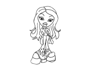 Bratz Colouring Pages and Kids Colouring Activities