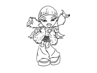 Bratz Colouring Pages and Kids Colouring Activities