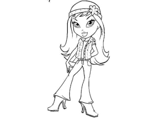 Bratz Colouring Pages and Kids Colouring Activities