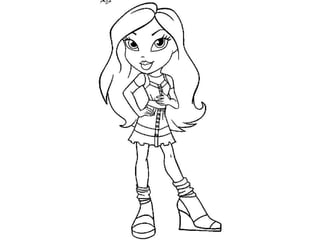 Bratz Colouring Pages and Kids Colouring Activities