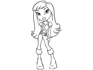 Bratz Colouring Pages and Kids Colouring Activities