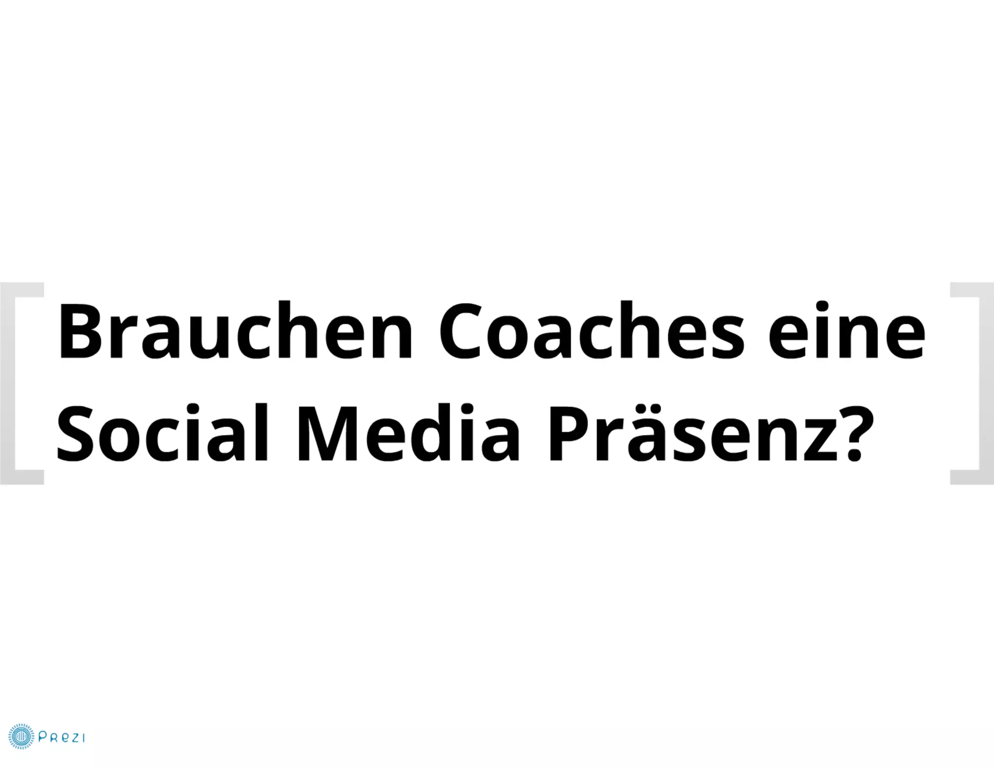Brauchen Coaches eine Social Media Präsenz