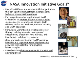 NIAC2 should report to the Office of the Administrator, be outside mission directorates, and be chartered to address NASA-wide mission and technology needs. To increase NIAC2’s relevance, NASA mission directorates should contribute thematic areas for consideration.  The committee also recommends that a NIAC2 organization should be funded and administered separately from NASA development programs, mission directorates, and institutional constraints.  