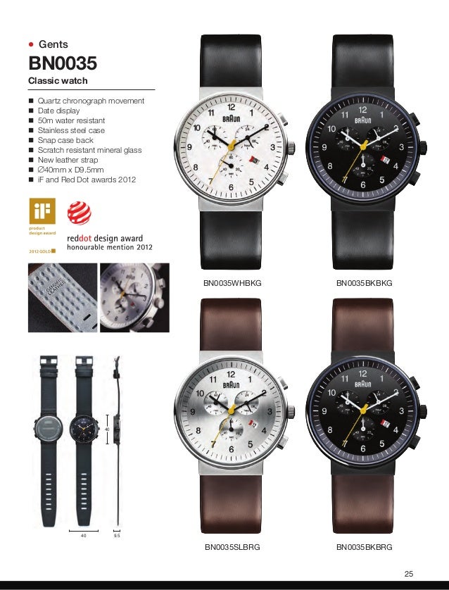 braun bn0024 bkbrg watch