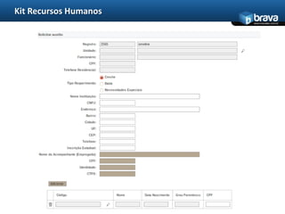 Kit Recursos Humanos
                       www.bravatec.com.br
 