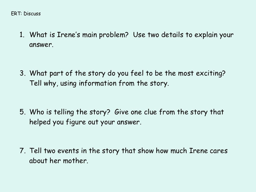 Brave Irene Guided Reading Ppt