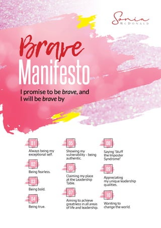 Free Brave Manifesto 