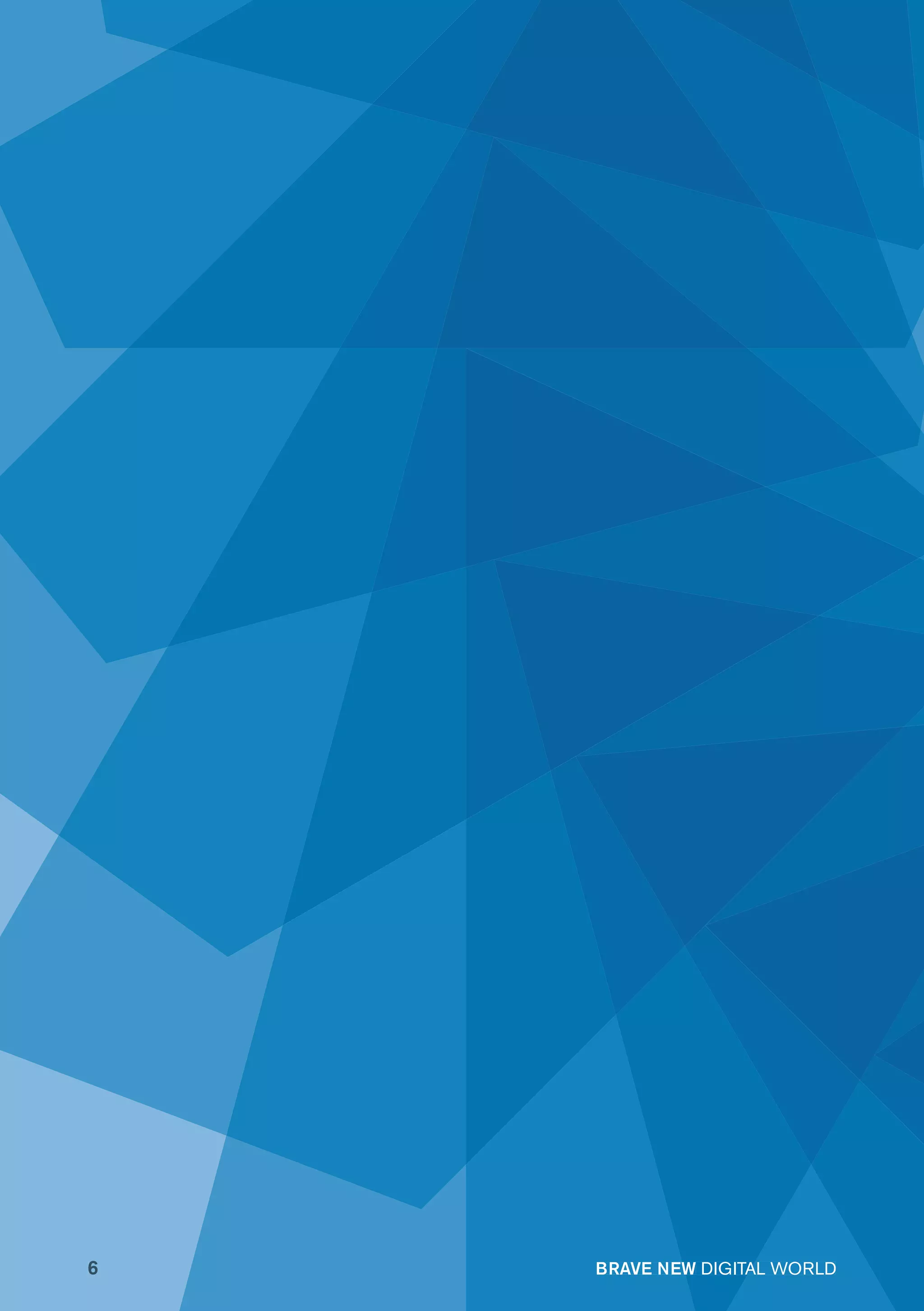 6   BRAVE NEW DIGITAL WORLD
 