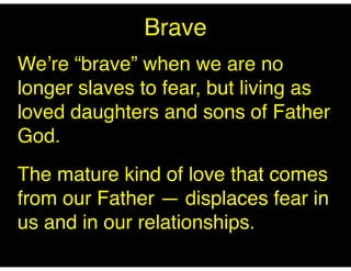 Brave Communication Week 2 Slides | PDF