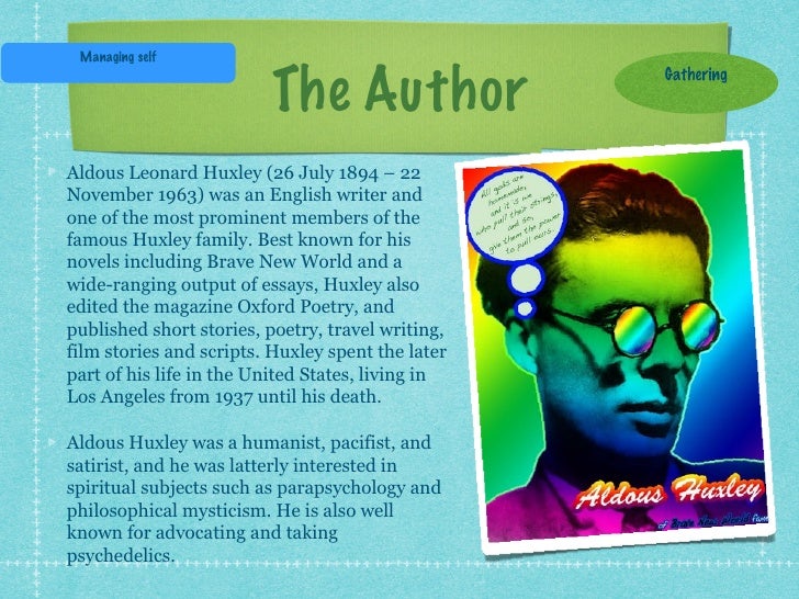 Essays about the brave new world