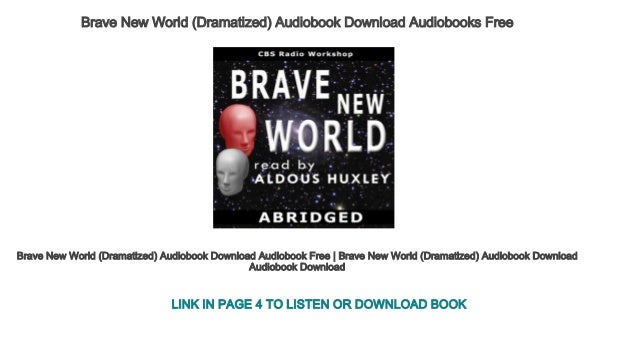 brave new world audiobook brave new world audiobook