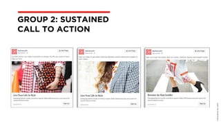 ©BravoEchoInc,2015
GROUP 2: SUSTAINED  
CALL TO ACTION
 
