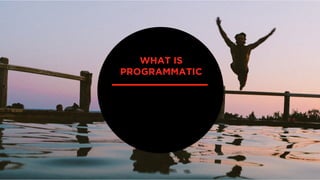 WHAT IS
PROGRAMMATIC
 
