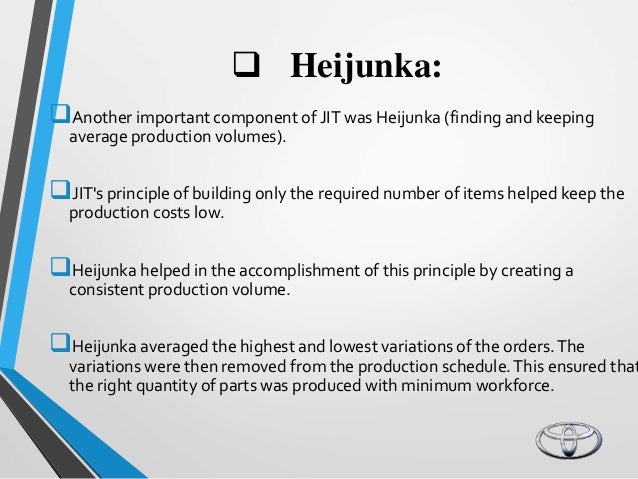Jit case study toyota image