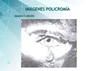 16
IMAGEN 3 NEGRO
IMÁGENES POLICROMÍA
 