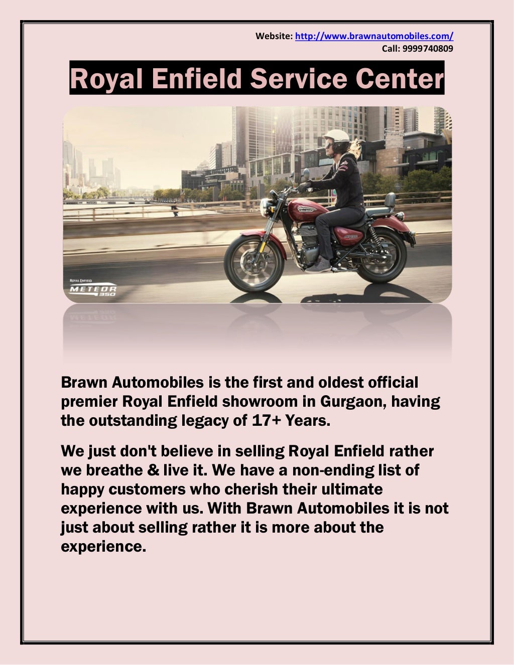 koramangala royal enfield showroom