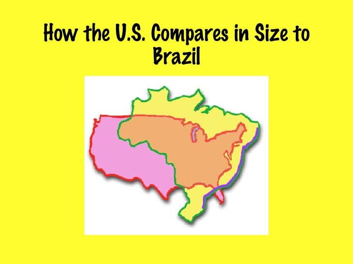 brazil size of brazil