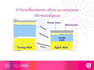 O Envelhecimento altera as estruturas Dermatológicas 
