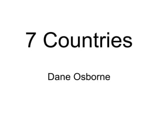 Dane Osborne ,[object Object]