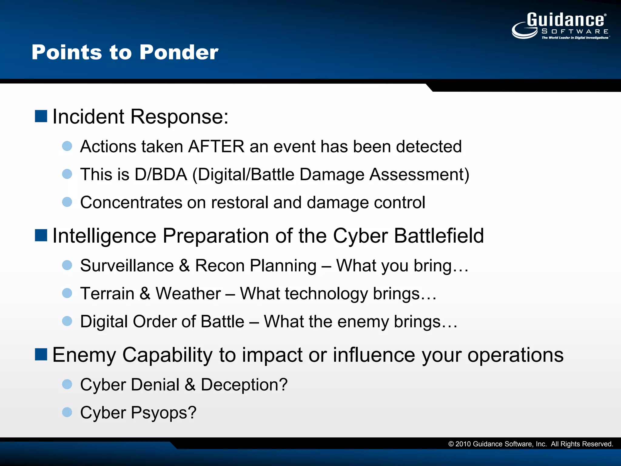 Commercial Intrusion and Forensic Expert to US NAVY HQ [CACI]