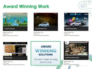 Award Winning Work 
©2014 WSI. All rights reserved. 
 