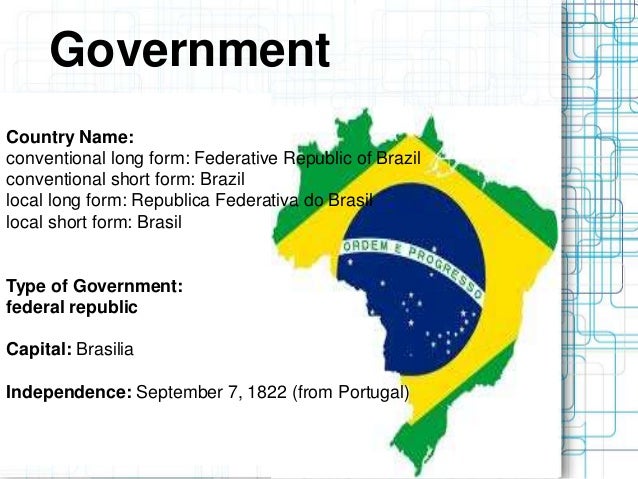 brazil final what is the form of government in brazil