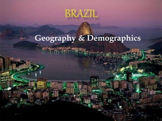 Geography & Demographics
 